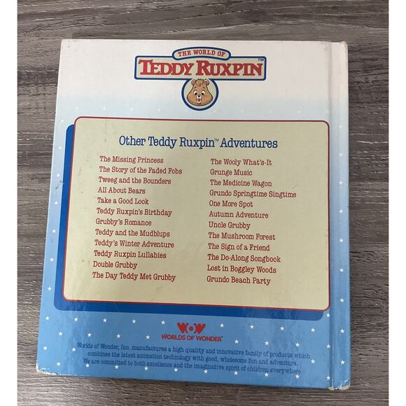 1986 Hardback Teddy Ruxpin “The Sign Of A Friend “ - Picture 2 of 5